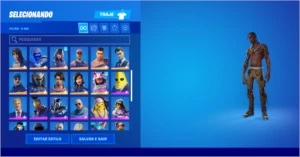 Conta Fortinite com Skin Travis Scott e Jordan Brand - Fortnite