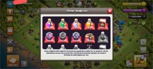 Cv 12 barato Full recursos vários itens mágicos - Clash of Clans