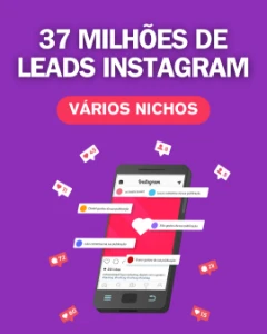 Mega Pack Com 37 Milhões De Leads Do Instagram - Others