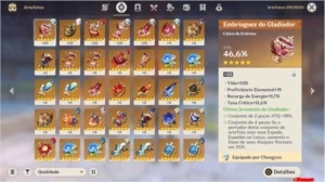 CONTA GENSHIN IMPACT AR45 DILUC +MONA +2 ARMAS 5*