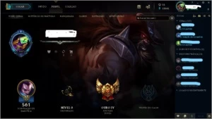 Conta LoL (lvl 162 - League of Legends