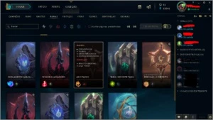 Conta LoL (lvl 162 - League of Legends