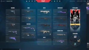 Conta de valorant nivel 60+ e com varias skins