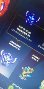 Conta diamante 3 league of legends LOL