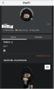 Conta super boa só não tem coisa boa - Roblox