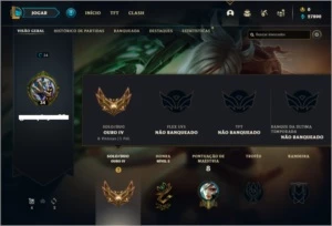 Conta ouro 4 Sem email Confirmado - League of Legends LOL
