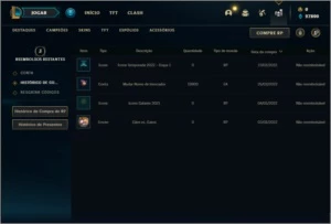 Conta ouro 4 Sem email Confirmado - League of Legends LOL