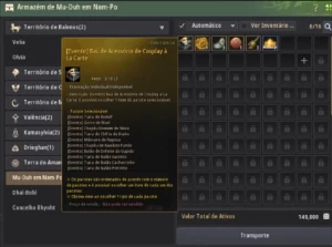Striker 61 - Barraca de perolas e corneta permanente - Black Desert