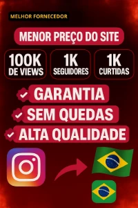 Seguidores Brasil (INSTA) | 100/1000 [30Dias] + Bônus - Social Media