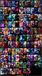 Conta com 121 skins + md10 virgem + 20k de EA pra mudar nick - League of Legends LOL