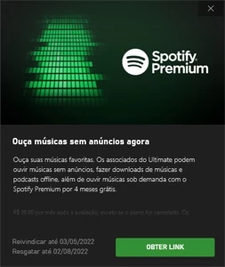 Spotify Premium 4 meses - Assinaturas e Premium