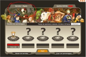 ENUTROF LV 188 DOFUS RETRO SERVIDOR ÁLGATA