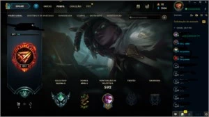CONTA DO LOL PLAT 2 154 SKINS NV 236 - League of Legends