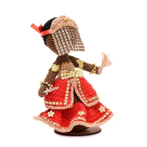 Iansã Grande Amigurumi Crochê - Artesanato e Personalizados