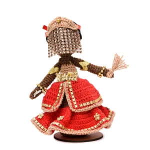 Iansã Grande Amigurumi Crochê - Artesanato e Personalizados