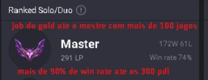Elojob - Duojob - Coach - League of Legends LOL