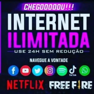Internet Ilimitada Sem Redução De Dados - Outros