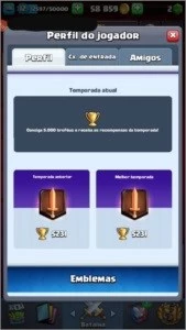 Conta Clash Royale Nivel 12
