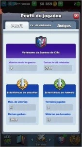 Conta Clash Royale Nivel 12