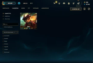 Conta LOL  - 847 Skin - LVL 501 - Todos os Campeões - League of Legends
