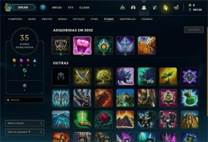 Conta FERRO 4 - Smurf LOL (league of legends) ELOMOON