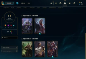 Conta League of Legends PROMOÇÃO LOL