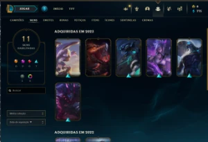 Conta League of Legends PROMOÇÃO LOL