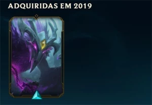 Conta plat 3 mmr mestre 65% win rate main ADC, SÓ SKIN DAORa - League of Legends LOL