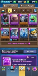 Conta clash Royale recorde 6100