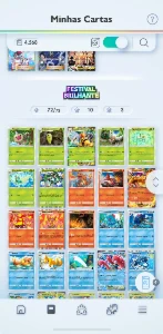 Pokemon TCG pocket - Lv 46 mais de 4500 cartas - Pokemon GO