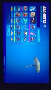CONTA FORTNITE CAVALEIRO NEGRO E OUTRAS SKINS