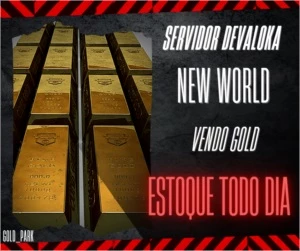 Vendo Gold Servidor:   SA - DEVALOKA - New World