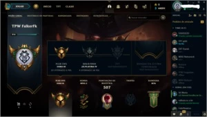 conta lol - League of Legends