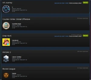 Conta Steam com 32 jogos - Outros