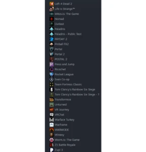 Conta Steam com 32 jogos - Outros