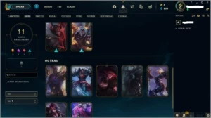 ContaLol mmr platina - 40 frag. skins epic + lendarias - League of Legends