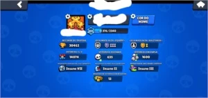 Conta Brawl Stars 29k Troféus Quase Full