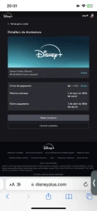 Disney+ premium-completa 30 dias+ Netflix - Assinaturas e Premium