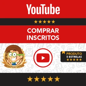 1000 Inscritos No Youtube (Entrega Imediata) - Redes Sociais