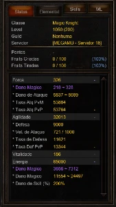 Mg Lv 1050 + Hunt - Megamu - MU Online