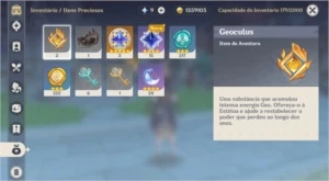 Conta Ar 28 com Venti , Diluc , Jean e espada celestial - Genshin Impact