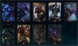 CONTA LOL LV 400 // 140 SKINS - League of Legends