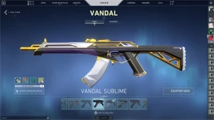 conta gold com varias skins e card e chaveiro beta - Valorant