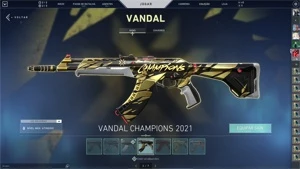 conta gold com varias skins e card e chaveiro beta - Valorant