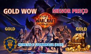 100k Gold Wow Retail - Nemesis e Stormrage - Blizzard