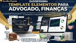Templates Elementor para Advocacia e Finanças