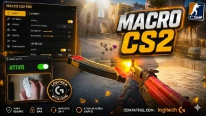 🚀 MACRO CS2 PRO • Logitech Vitalício💥 - Counter Strike