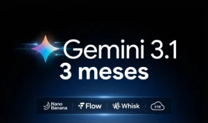 Gemini 3.1 Pro | Nano Banana + Veo 3 + Flow + Whisk + 2TB - Assinaturas e Premium