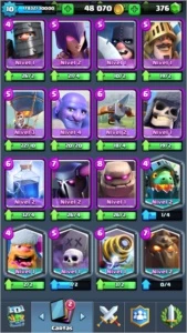 Conta Clash Royale lvl 10 Arena lendaria