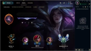Conta LoL Diamante SOLO e FLEX - League of Legends